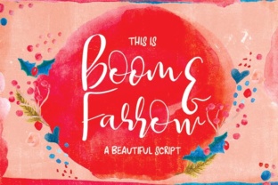 Boom Farrow Font for Elegant Design