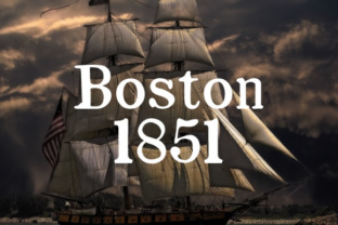 Boston 1851 Font for Creative Projects