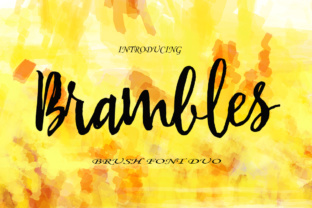Brambles Font for Elegant Design