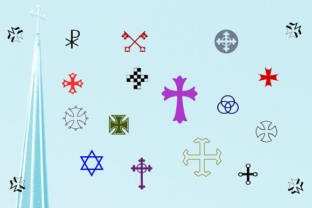 Cruxially Font: Bold Religious Symbols