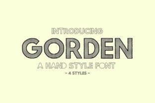 Gorden Font Review