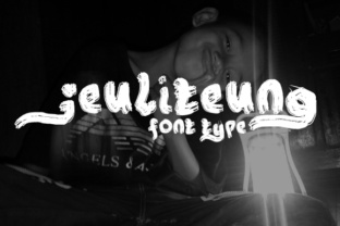 Jeuliteung Font: A Rough Brush Style for Bold Brands