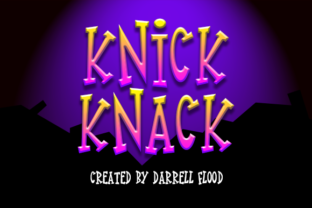 Knick Knack Font for Creative Projects
