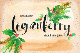Loganberry Font for Creative Design