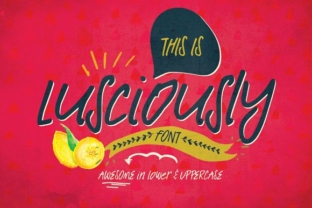 Lusciously Font Review