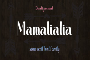 Mamalialia: A Clean Sans Serif Font for Modern Editorial Design