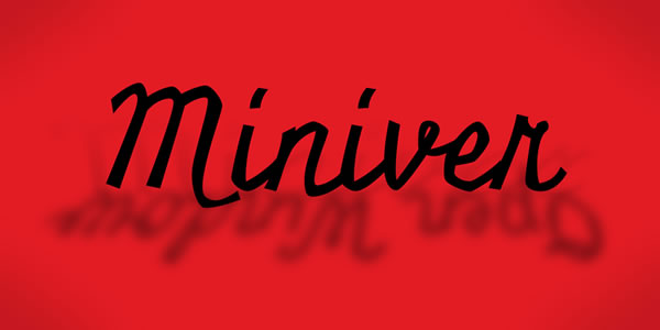 Miniver Pro: A Handwritten Font for Editorial Elegance