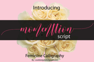 Momenttion: A Premium Script Font for Business Branding