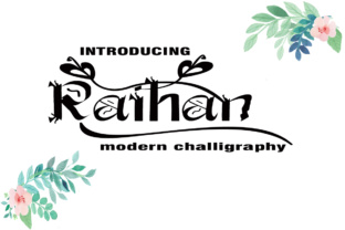 Raihan: A Handwritten Script Font for Business