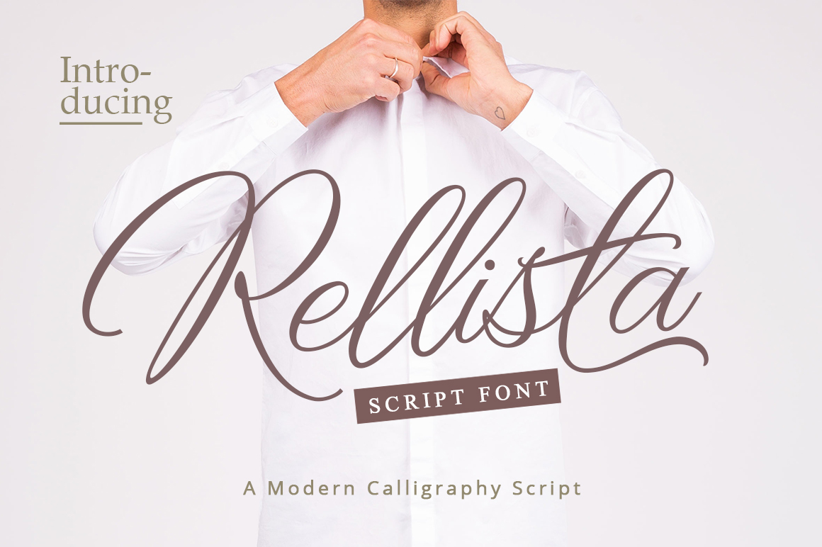 Rellista Script Font for Business Branding