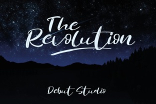 Revolution Brush Font for Elegant Branding