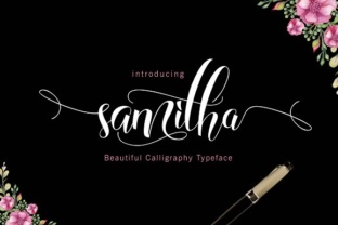 Samitha: Modern Script Font for Crafters