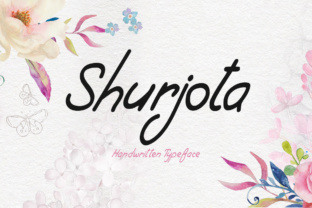 Shurjota: A Stylish Handwritten Font
