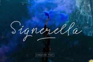 Signerella Font for Creative Campaigns
