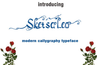 Sketsa Leo Font for Creative Makers