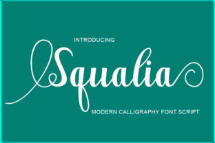 Squalia Font Review: A Modern Script for Designers