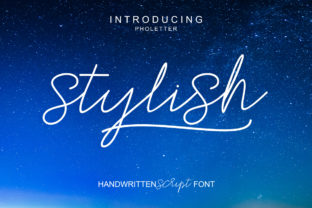 Stylish Font: A Modern Script for Handmade Brands