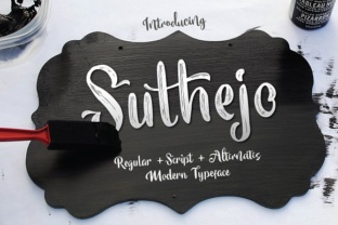Suthejo: A Stunning Script Font