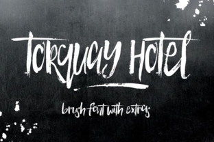 Torquay Hotel Font Review