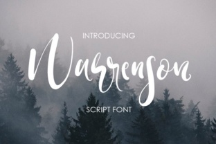 Warrenson Font for Web Design